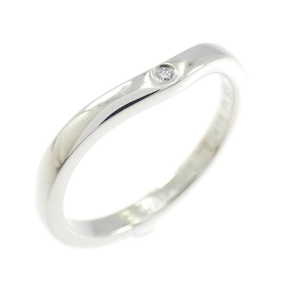 Cartier Ballerine Platinum950 Diamond Ring Size 6